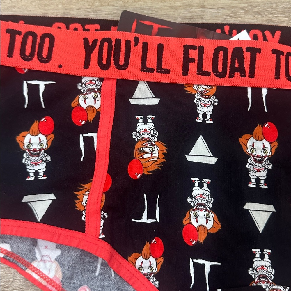 You’ll float too IT black and Red Graphic Underwear - Picture 2 of 3